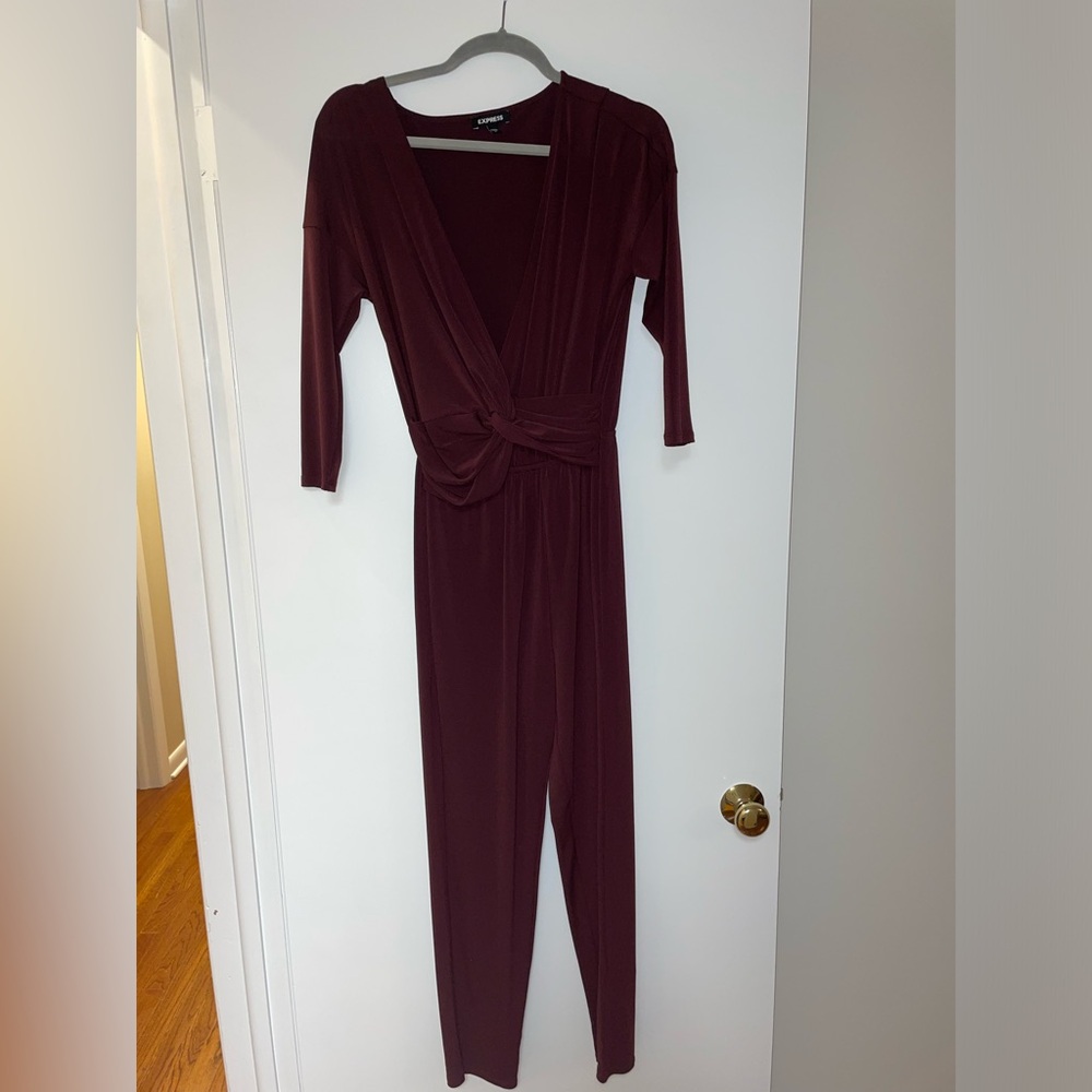 Express Purple Jumpsuit